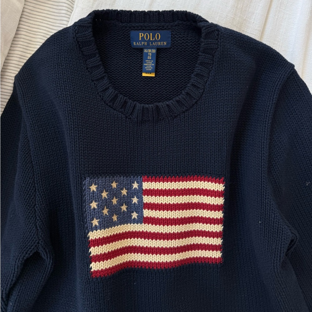 Ralph Lauren Polo Flag Sweater